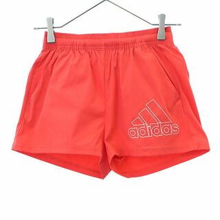 アディダス(adidas)のアディダス プリント ナイロン混 ショートパンツ S ピンク系 adidas レディース 【中古】  【230826】 メール便可(その他)