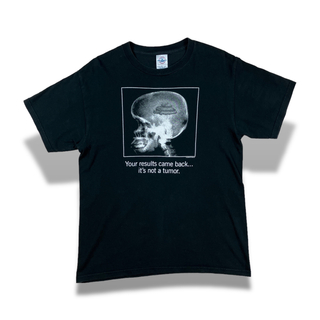 アートヴィンテージ(ART VINTAGE)の00s ヴィンテージTシャツ グラフィック メッセージ レントゲン 脳内 うんこ(Tシャツ/カットソー(半袖/袖なし))