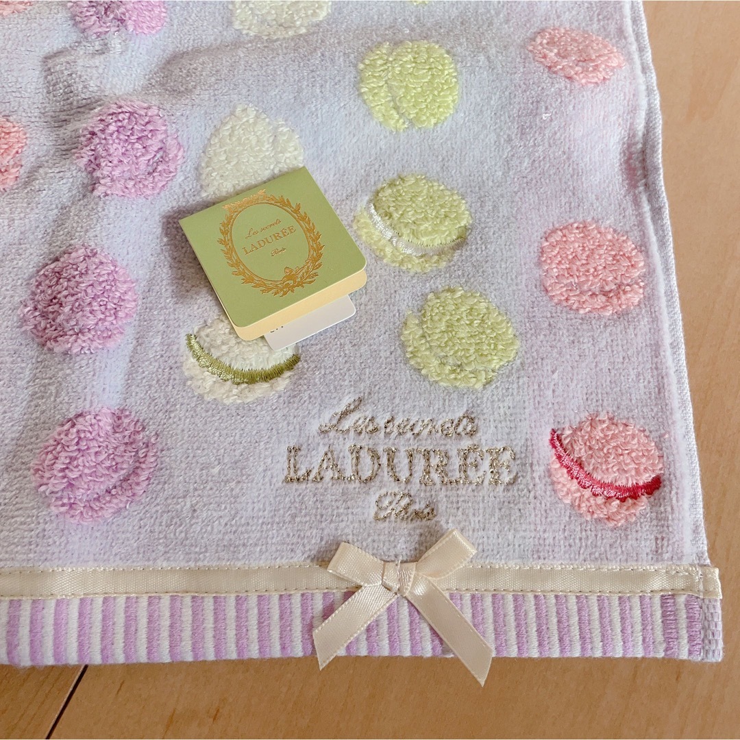 LADUREE(ラデュレ)の新品未使用 ラデュレ ハンカチ2枚セット レディースのファッション小物(ハンカチ)の商品写真