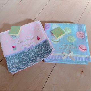 ラデュレ(LADUREE)の新品未使用 ラデュレ ハンカチ2枚セット(ハンカチ)