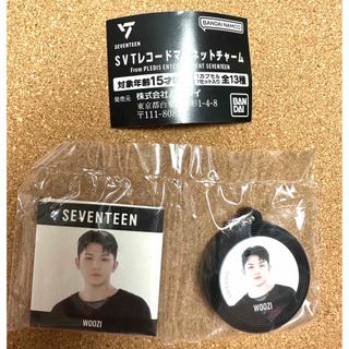 セブンティーン(SEVENTEEN)のSEVENTEEN ガチャガチャ レコードマグネットチャーム ウジ(アイドルグッズ)