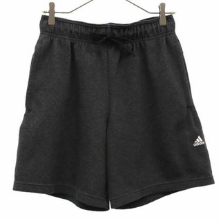 アディダス(adidas)のアディダス ロゴプリント マストハブ スタジアム スウェットショーツ M グレー系 adidas メンズ 【中古】  【230826】(ワークパンツ/カーゴパンツ)