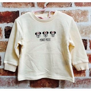 ディズニー(Disney)のディズニー★ミニーちゃんトレーナー　90サイズ(Tシャツ/カットソー)