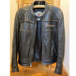 ハーレーダビッドソン ライダースジャケット レザー 105周年