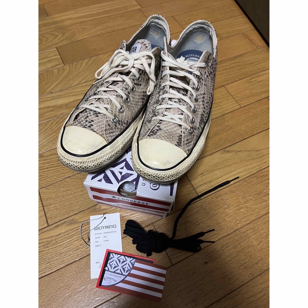 WACKO MARIA × CONVERSE ALL STAR OX キムタク着 1