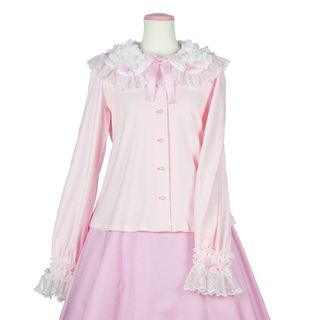 アンジェリックプリティー(Angelic Pretty)のフリルドールカットソー(カットソー(長袖/七分))