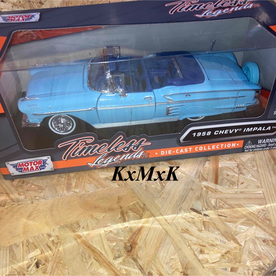 アメリカン雑貨KxMxK1958 CHEVY IMPALA LOWRIDER 5961