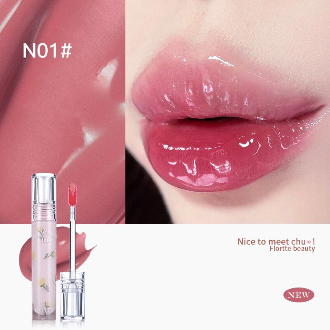 【新品】フロレット LIP LASTING TINT N01# コスメ/美容のベースメイク/化粧品(リップグロス)の商品写真