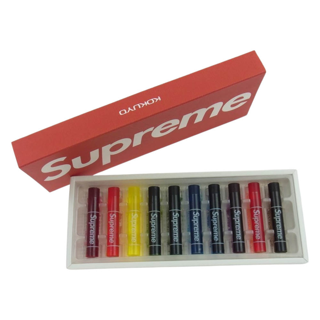 Supreme シュプリーム   23SS × Kokuyo Translucent コクヨ トランスルーセン Crayons Pack Of 10 クレヨン セット マルチカラー系 全10色【新古品】【未使用】