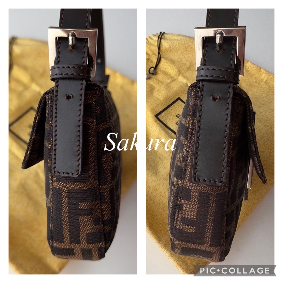 フェンディFENDI マンマバケット ズッカ柄