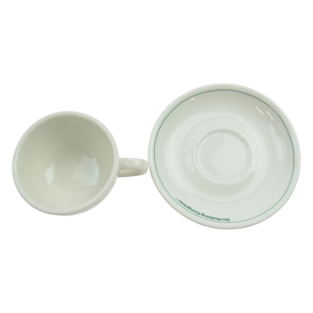 ドゥーナッシングコングレス do nothing congress 食器 A Cup of Tea Cup&Saucer カップ ソーサー ホワイト系【新古品】【未使用】