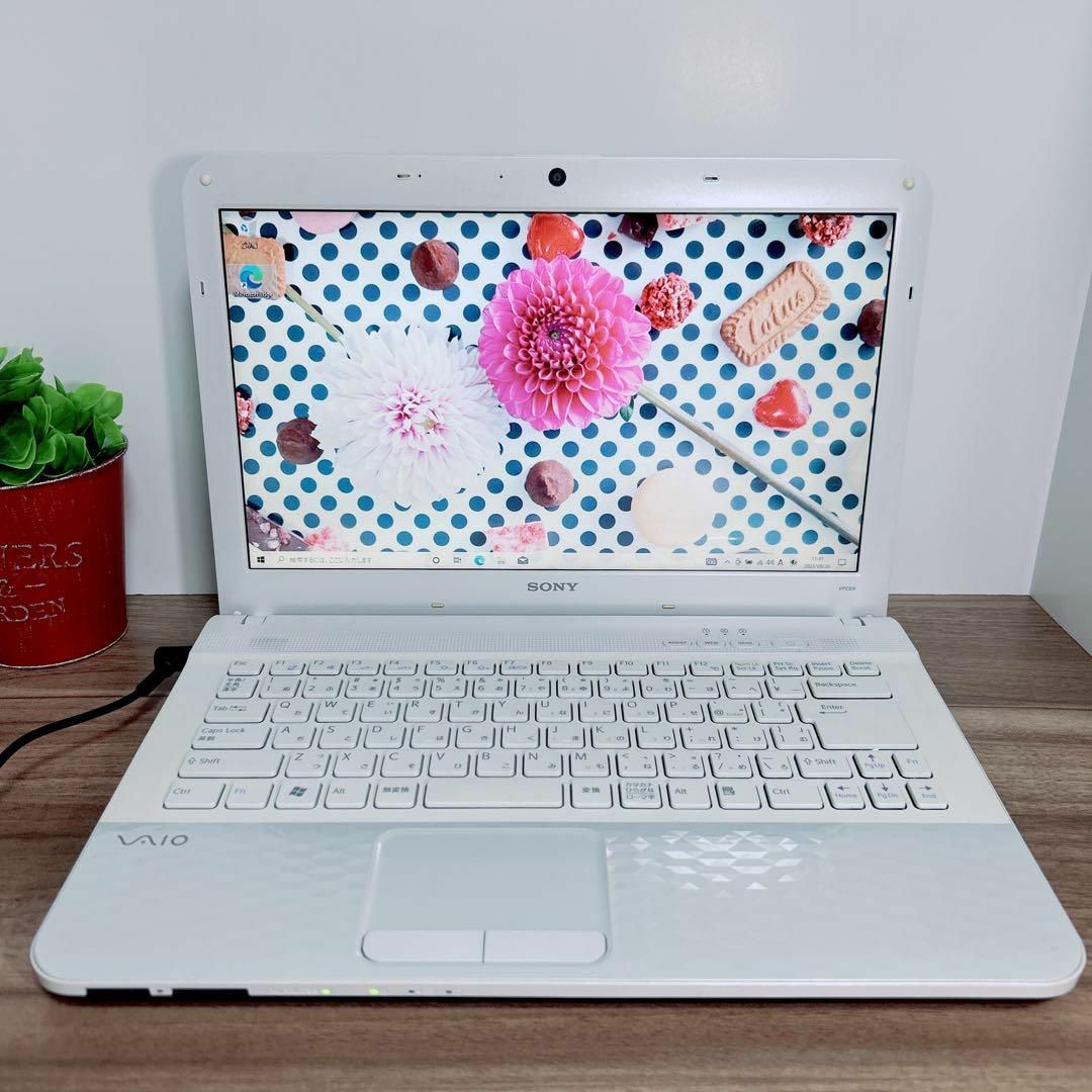 SONY - B62【VAIO♡SSD搭載♡メモリ4GB】カメラ付ノートPC/初心者の