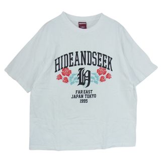 ハイドアンドシーク(HIDE AND SEEK)のHideandSeek ハイドアンドシーク FOR EAST JAPAN TOKYO 1995 S/S TEE プリント 半袖 Ｔシャツ ホワイト系 XL【中古】(Tシャツ/カットソー(半袖/袖なし))