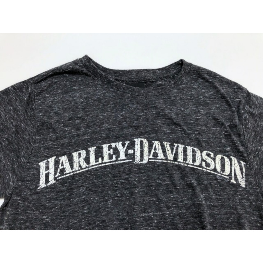 Harley Davidson(ハーレーダビッドソン)のHarley-Davidson（ハーレーダビッドソン）メキシコ製　ホノルル　ハワイ　Tシャツ　カスリ柄【中古】【007】 メンズのトップス(Tシャツ/カットソー(半袖/袖なし))の商品写真