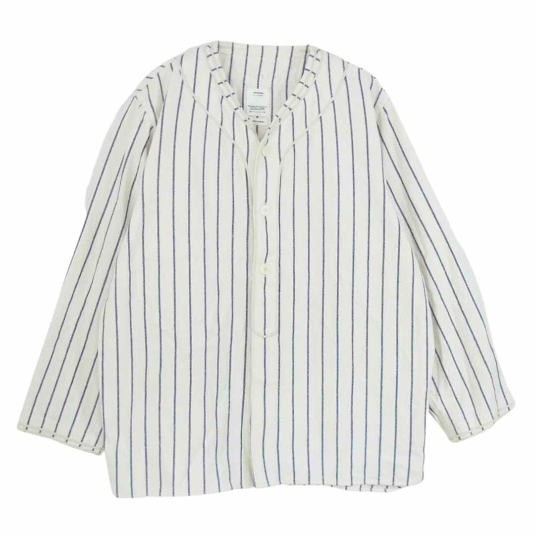 VISVIM ビズビム 19SS 0119105011013 DUGOUT SHIRT L/S ダグアウト ベースボール シャツ 長袖  オフホワイト系 4