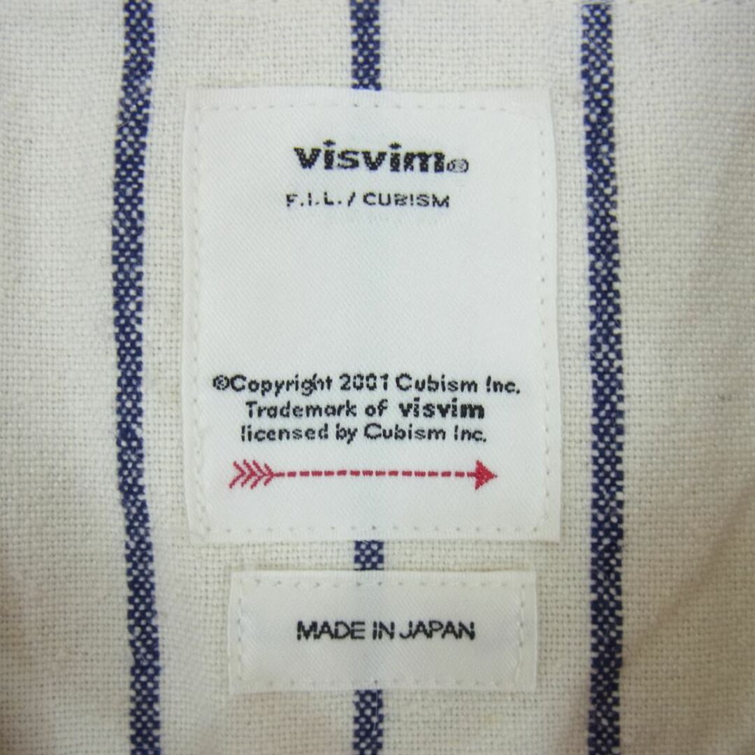 VISVIM ビズビム 19SS 0119105011013 DUGOUT SHIRT L/S ダグアウト ベースボール シャツ 長袖  オフホワイト系 4