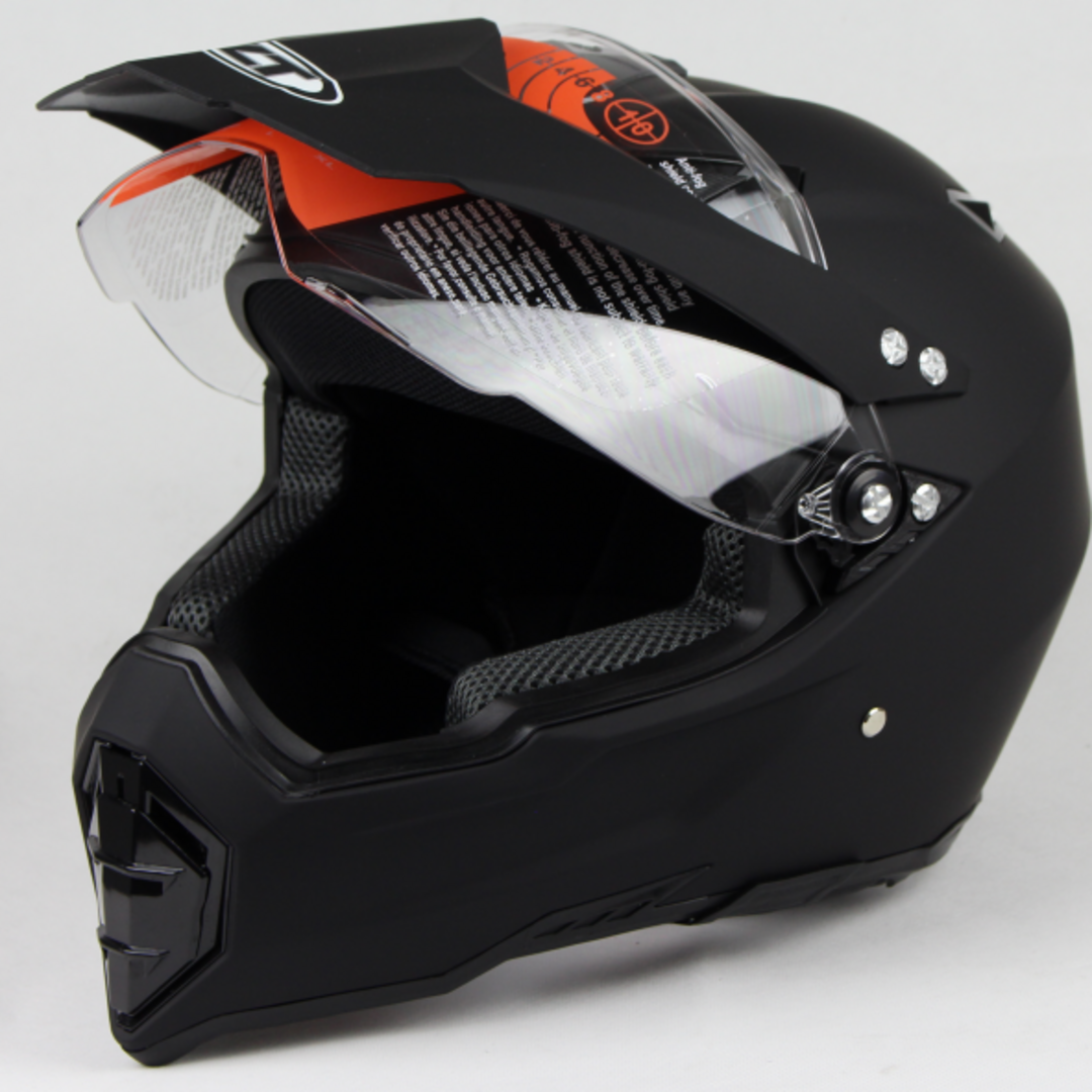 オンロードバイク用　フルフェイスヘルメット　マット黒　L（61-62CM）