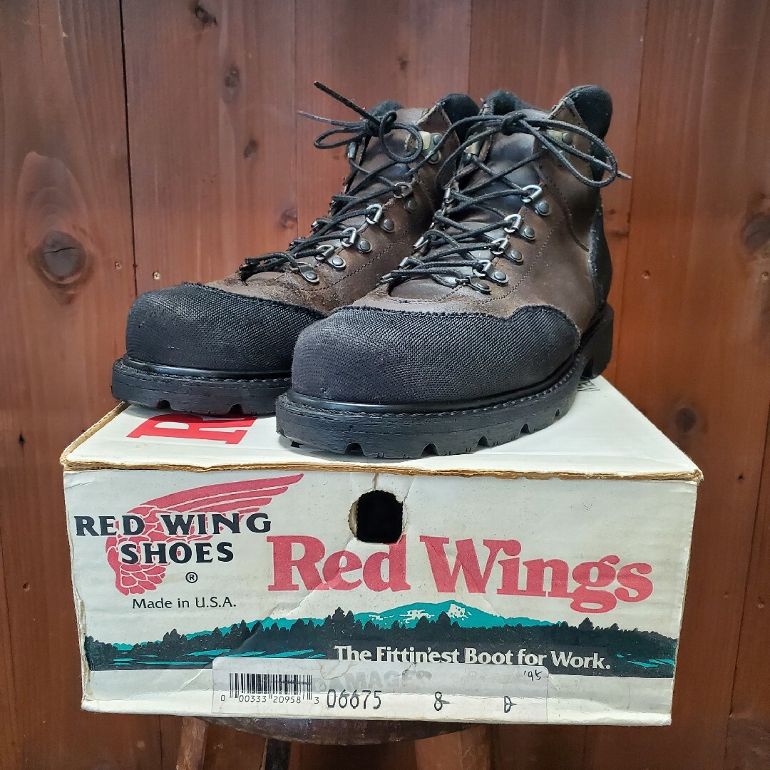 REDWING(レッドウィング)の【希少】REDWING 6675 size8D 箱付き メンズの靴/シューズ(ブーツ)の商品写真