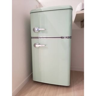 アイリスオーヤマ - アイリスプラザ 1ドア 冷蔵庫 46L ブラック PRC