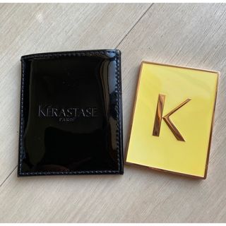 【新品・未使用】KERASTSE PARISのミラー＆ケース