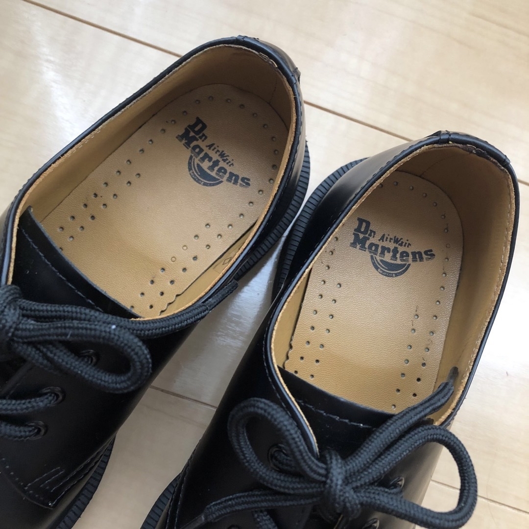 ドクターマーチンDr.Martens／ドクターマーチン 3ホール 1461PW ブラック UK4