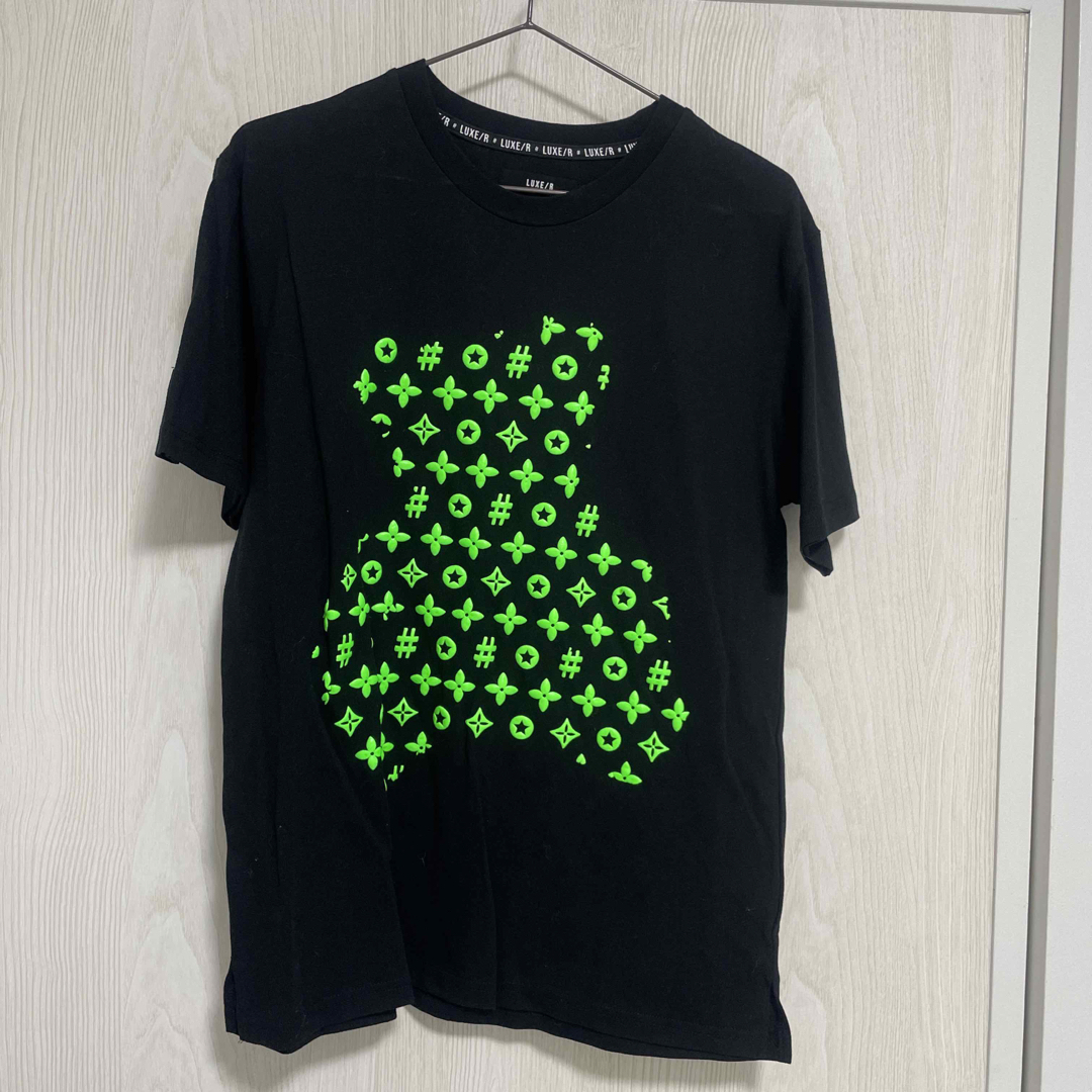 モノグラム デザインTシャツ グリーン