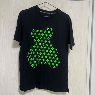 モノグラム デザインTシャツ グリーン(Tシャツ/カットソー(半袖/袖なし))