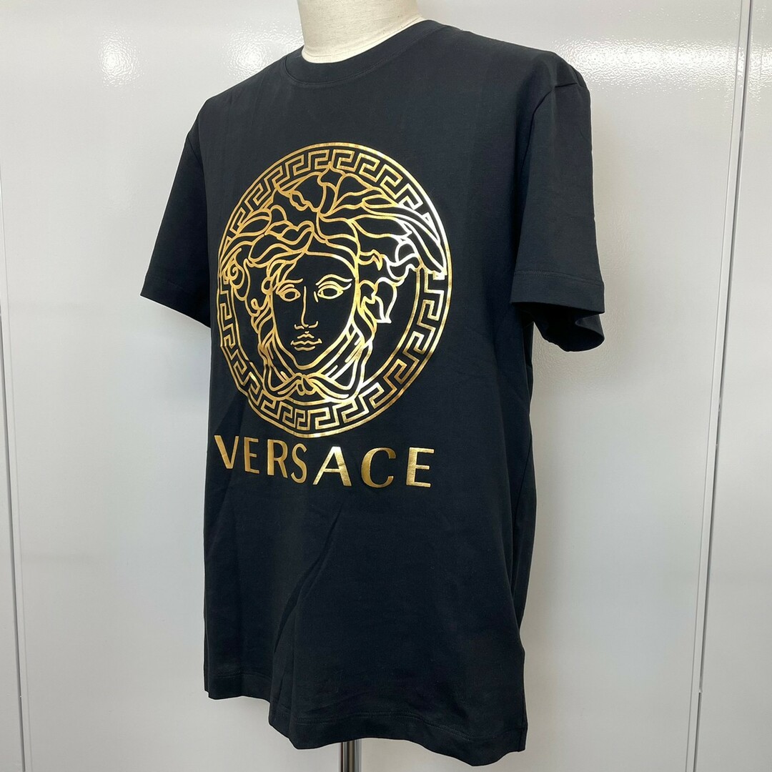 VERSACE(ヴェルサーチ)の新品未使用　VERSACE ヴェルサーチ　メデューサTシャツ　L　メンズ メンズのトップス(Tシャツ/カットソー(半袖/袖なし))の商品写真