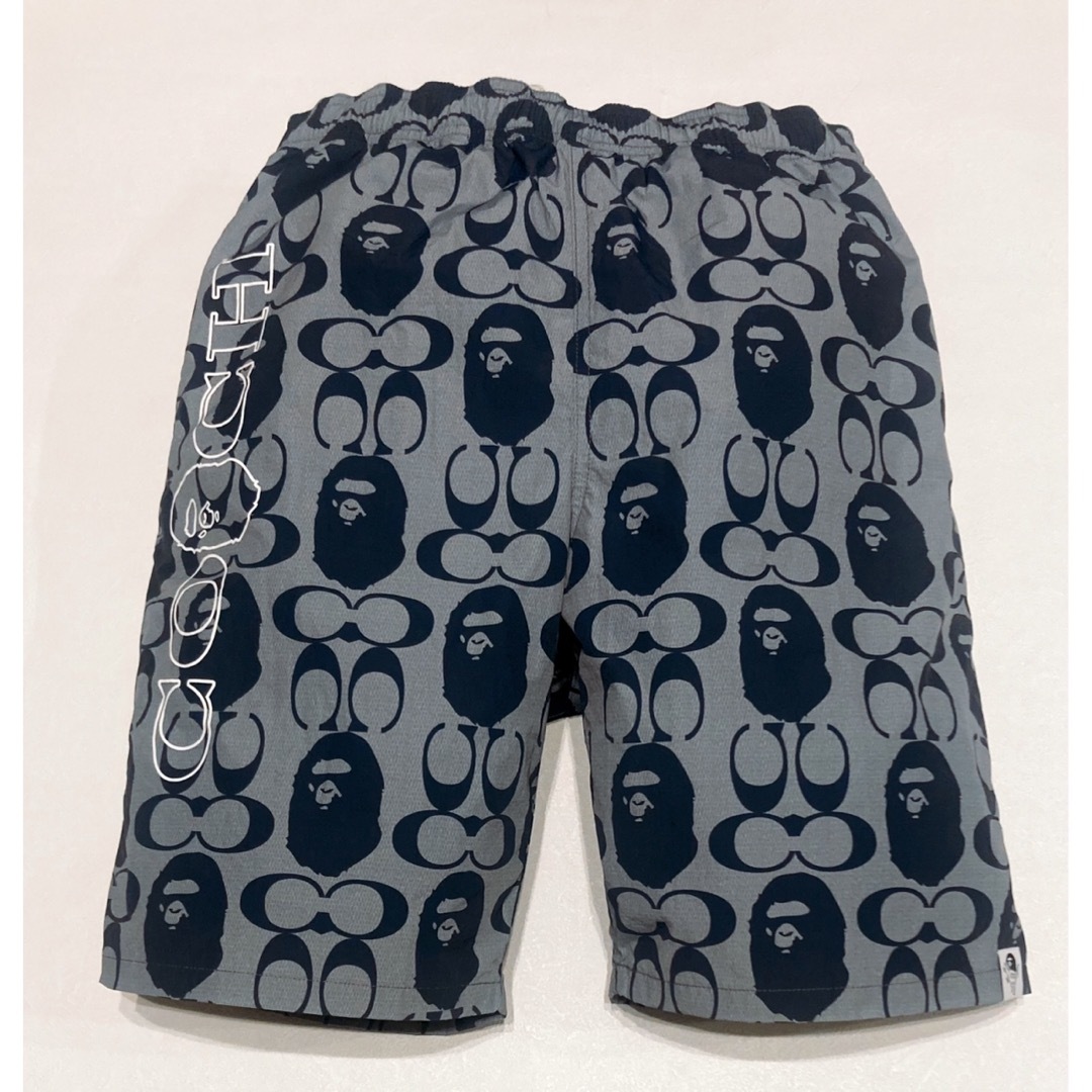 BAPE X COACH SHORTS/Lサイズ/A BATHING APE