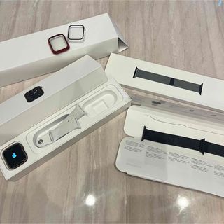 アップルウォッチ(Apple Watch)のアップルウォッチシリーズ5 44mm ゴールドステンレス　ミラネーゼループ(その他)