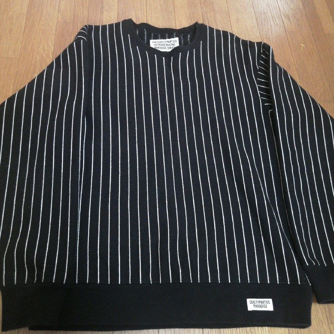 WACKO MARIA - 【STRIPED CREWNECK】ワコマリア 肉厚高級スウェット ...