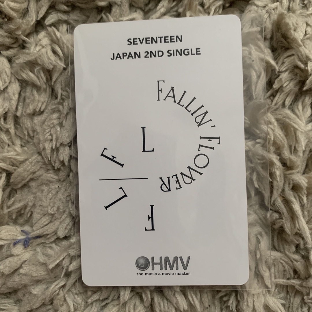 SEVENTEEN(セブンティーン)のミンハオ　トレカ HMV エンタメ/ホビーのタレントグッズ(アイドルグッズ)の商品写真