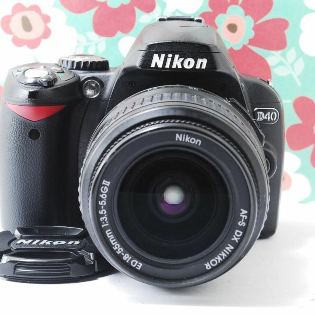 ❤️小さい軽い簡単綺麗❤Nikon Ｄ40❤届いてすぐ使える❤️初心者お勧め❤ 2