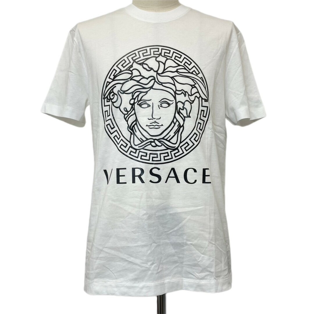 VERSACE(ヴェルサーチ)の新品未使用　VERSACE ヴェルサーチ　メデューサTシャツ　Lサイズ　メンズ メンズのトップス(Tシャツ/カットソー(半袖/袖なし))の商品写真