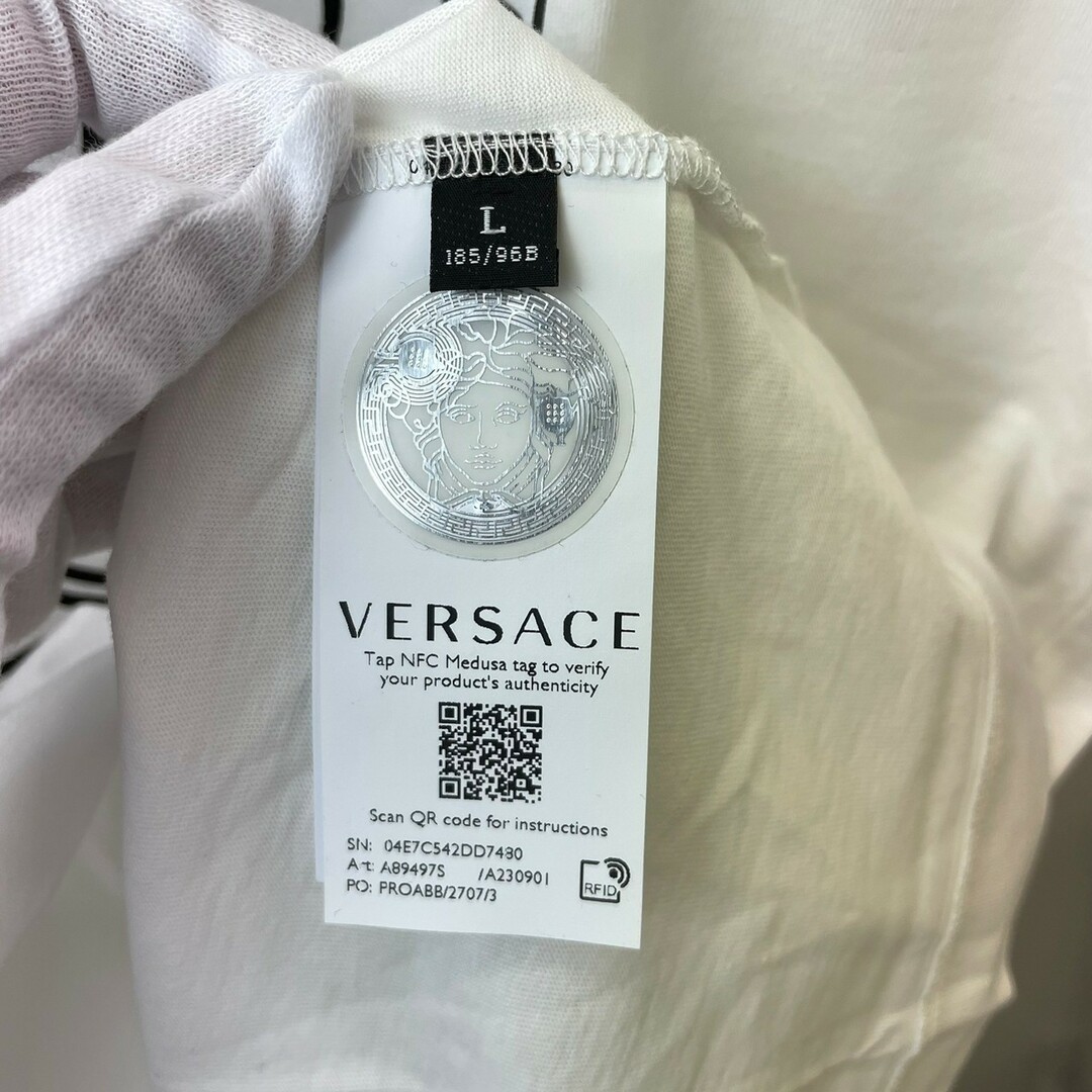 新品未使用　VERSACE ヴェルサーチ　メデューサTシャツ　Lサイズ　メンズ