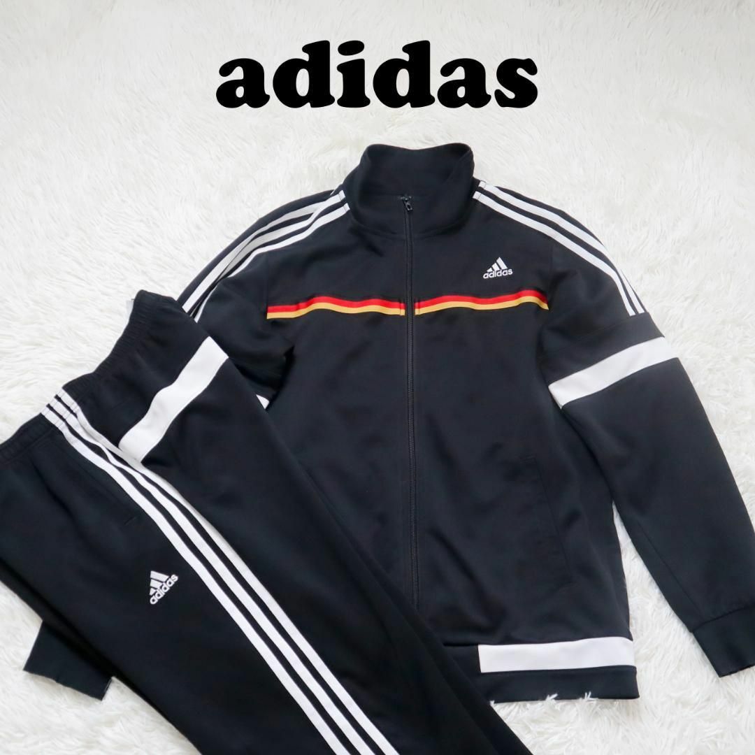 アディダス adidas 上下 セットアップ ジャージ ドイツ XLサイズ ...