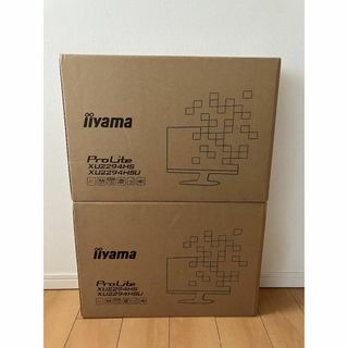 イーヤマ(iiyama)の新品未開封　iiyama ProLite XU2294HS 21.5インチ　2台(ディスプレイ)