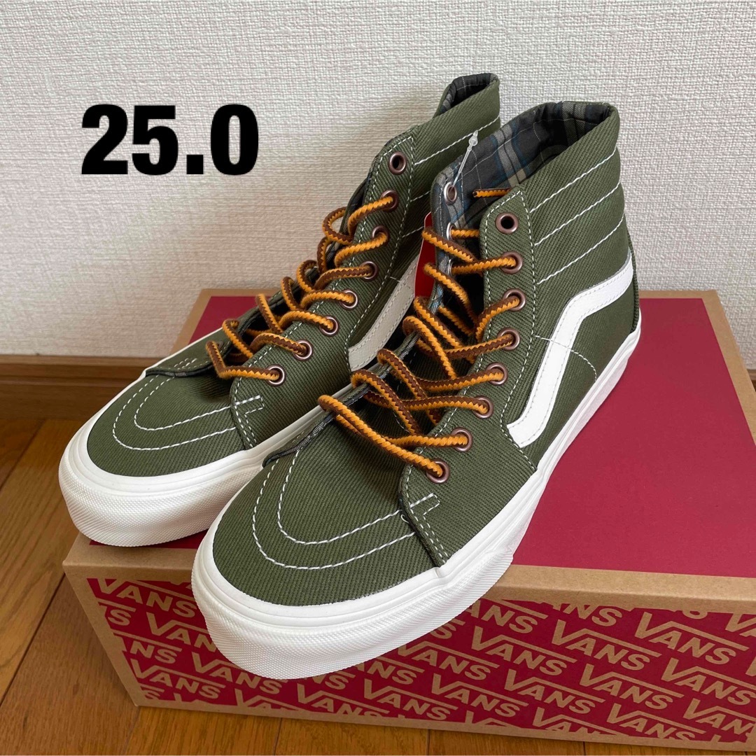 VANS スケートハイ テーパード 25.0の通販 by アポロ7274's shop｜ヴァンズならラクマ