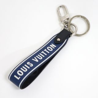 ルイヴィトン(LOUIS VUITTON)の【LOUIS VUITTTON】ルイヴィトン ドラゴンヌ キャピタルLV キーリング モノグラム エクリプス ネイビー M77158 BC0291/kw0511(チャーム)