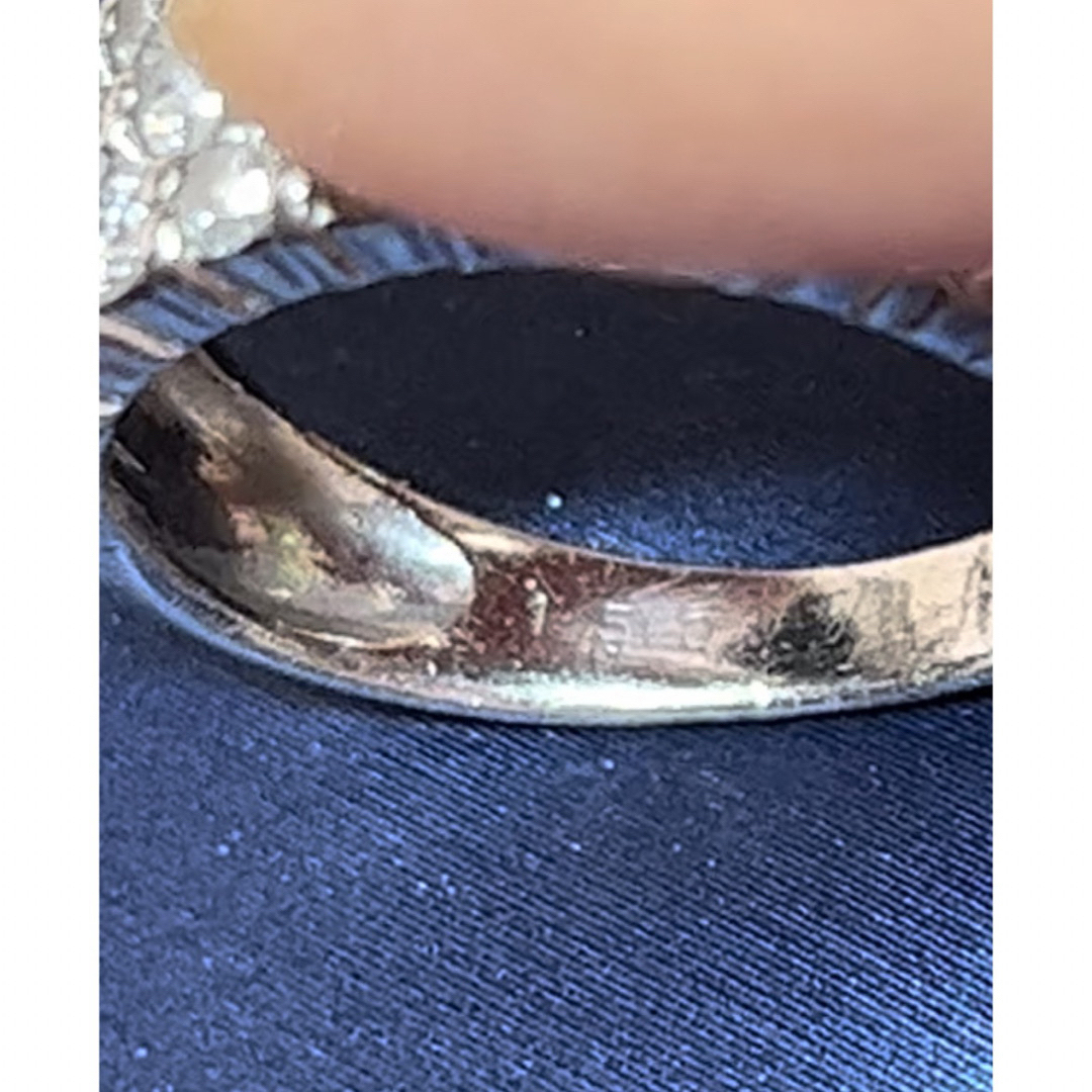 ⭐︎ぱーる様ご専用⭐︎ プラチナダイヤモンドリング　パヴェリング　指輪 レディースのアクセサリー(リング(指輪))の商品写真
