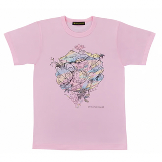 アラシ(嵐)の2019年　24時間テレビ　嵐　大野智デザイン　チャリTシャツ　ピンク　S(アイドルグッズ)