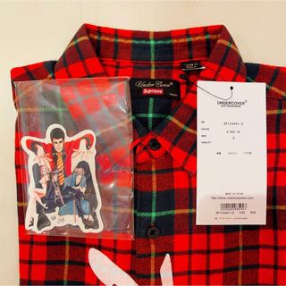 アンダーカバー✕シュプリーム コラボ23SS フランネルシャツ L 正規品