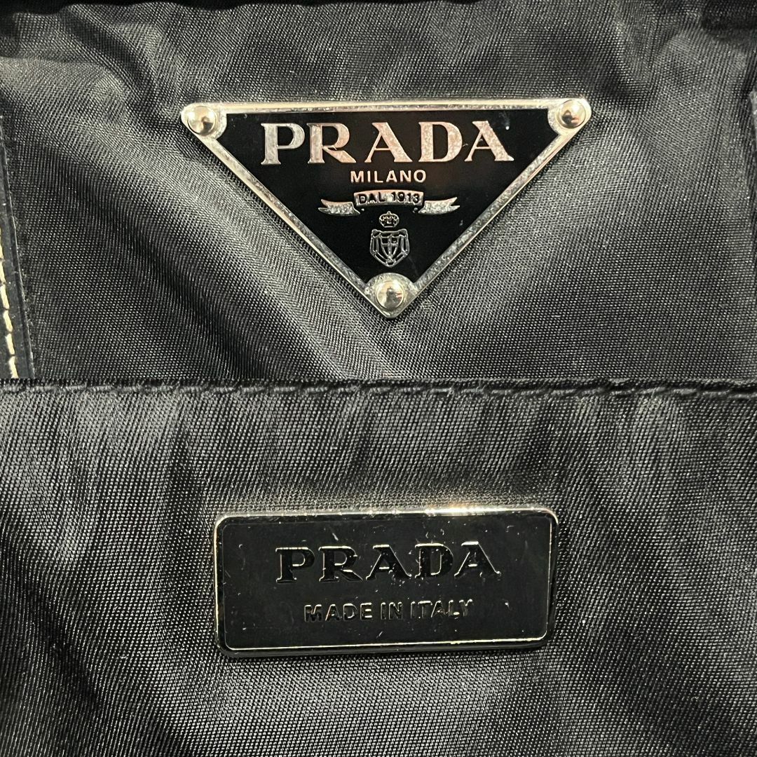 プラダ テスート ボーリングバッグ ブラック BR1115-www.pradafarma.com