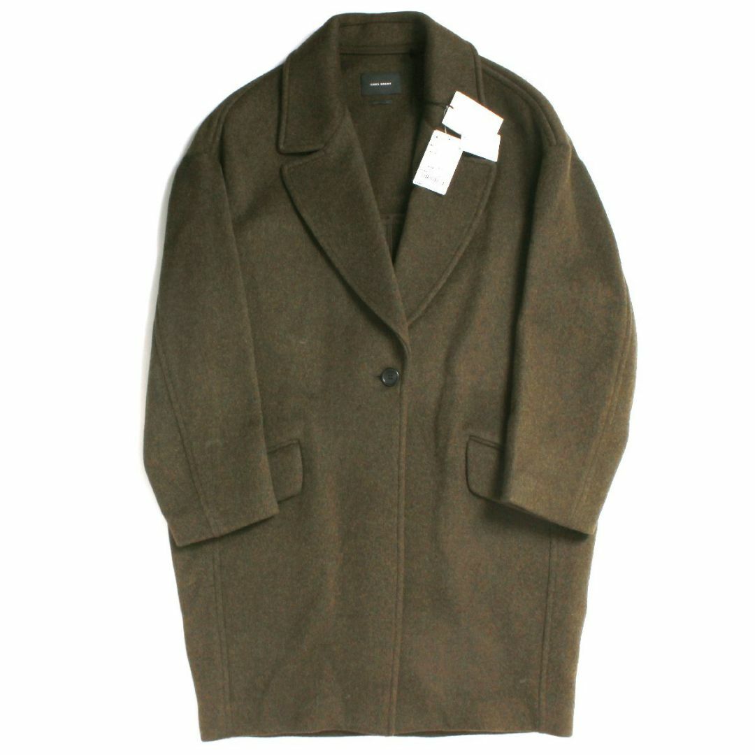 Isabel Marant(イザベルマラン)の新品 ISABEL MARANT EGO COAT イザベルマラン コート レディースのジャケット/アウター(チェスターコート)の商品写真