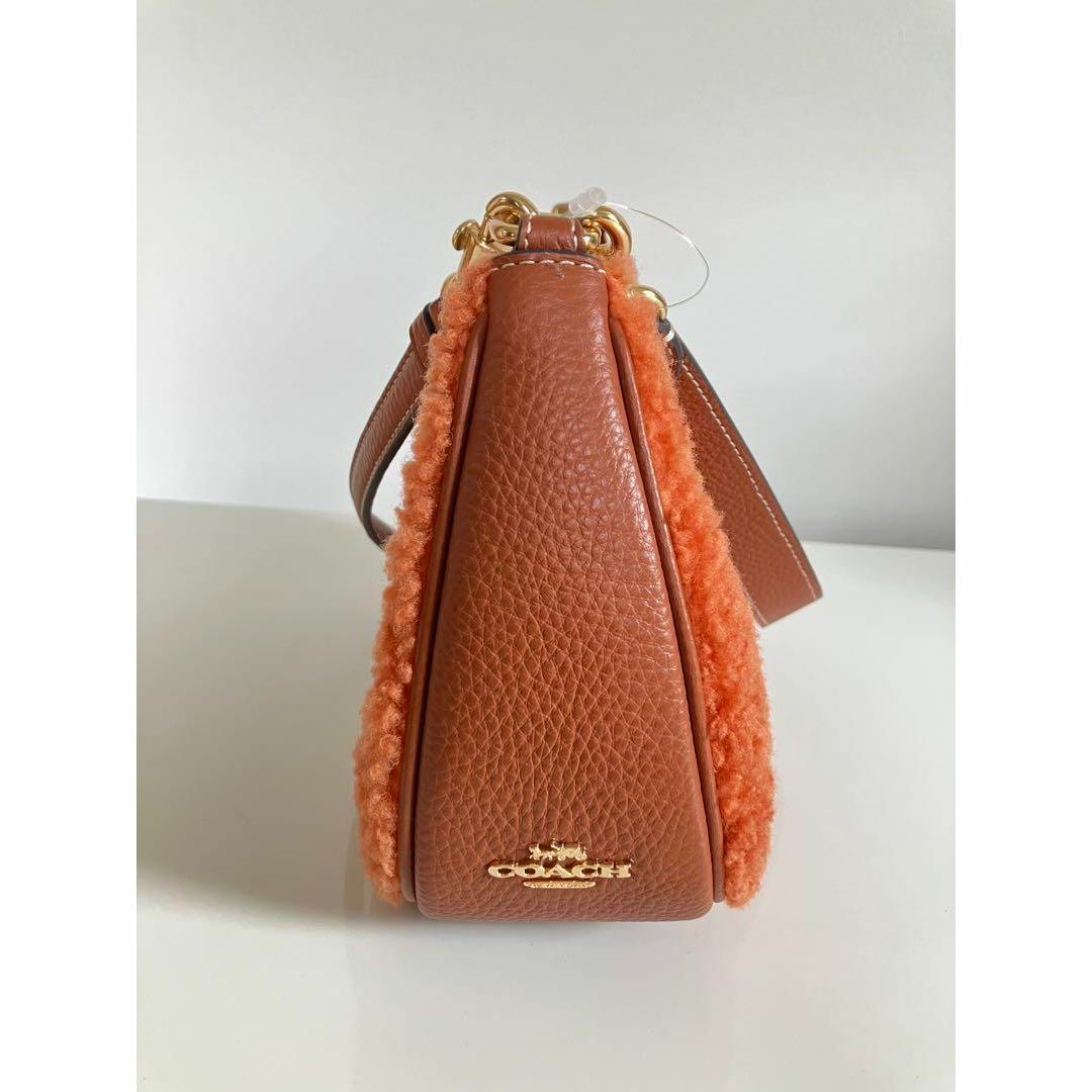 COACH - 美品 coach コーチ 2way ショルダーバッグ ボア ワンハンドル