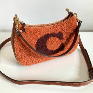 COACH - 美品 coach コーチ 2way ショルダーバッグ ボア ワンハンドル