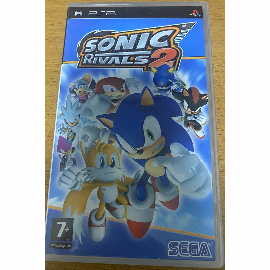 ★海外版・欧州版★PSP★ Sonic Rivals 1 と 2 セット 3