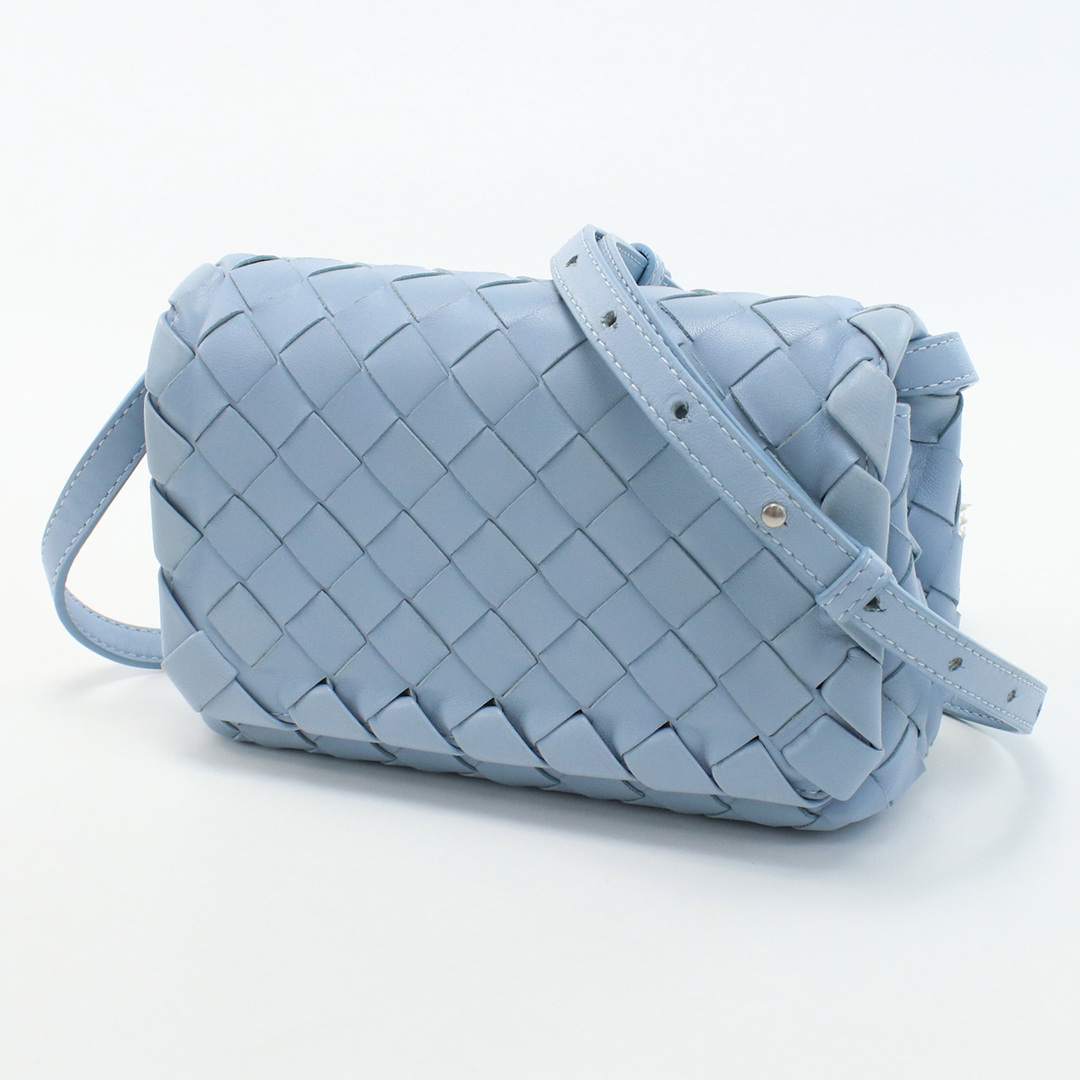 BOTTEGAVENETA ボッテガヴェネタ ベビーオリンピア イントレチャート 609412 斜め掛け ショルダーバッグ ラムスキン レディース