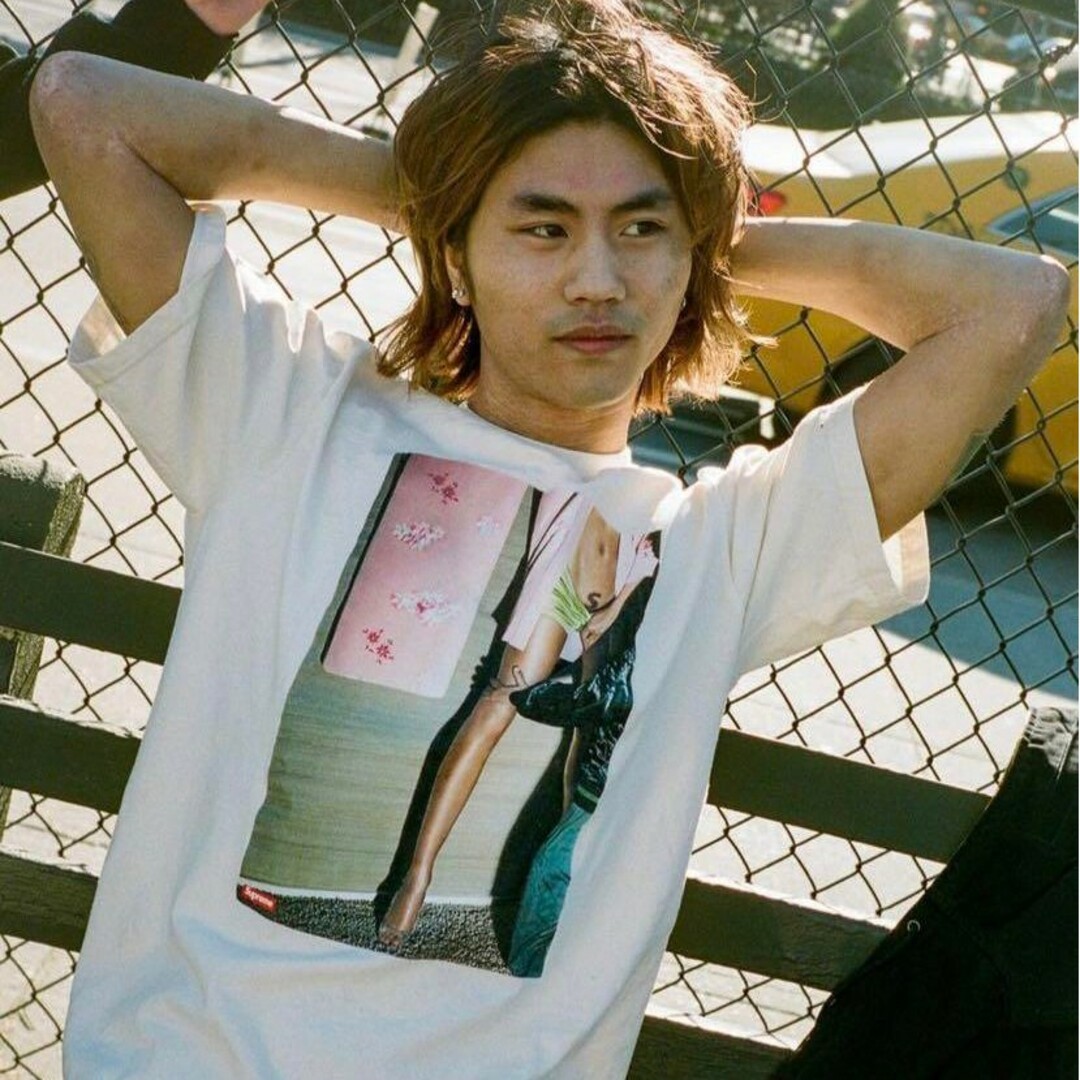 L★Model Tee　White　モデル