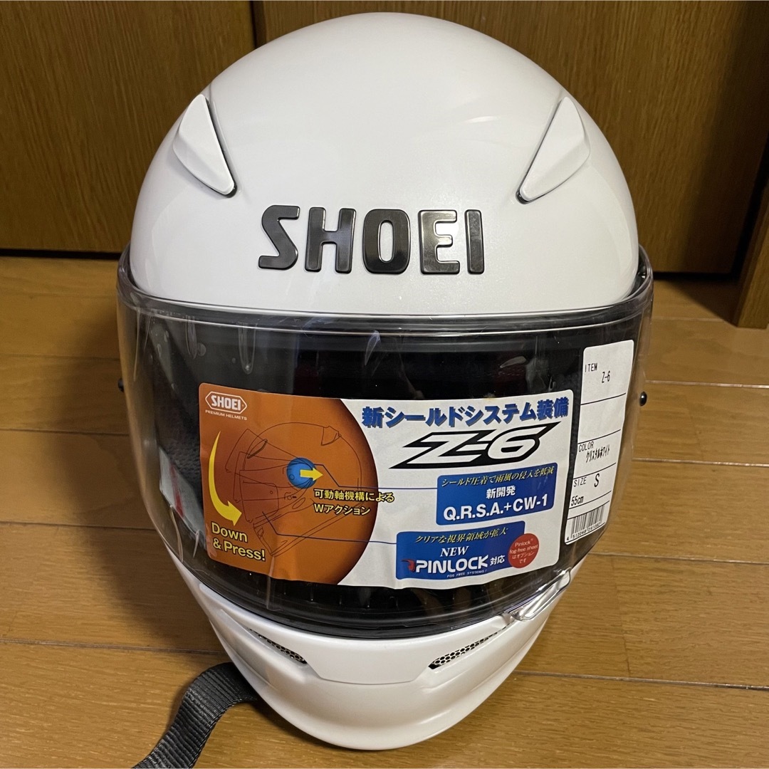 SHOEI Z-6 フルフェイス ヘルメット S 55cm ヘルメット/シールド SHOEI Z-6 フルフェイス ヘルメット S 55cm ヘルメット/シールド